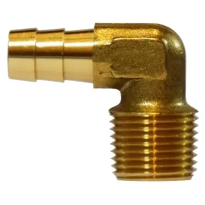 Forged Hose Barb Male Elbow 90°
